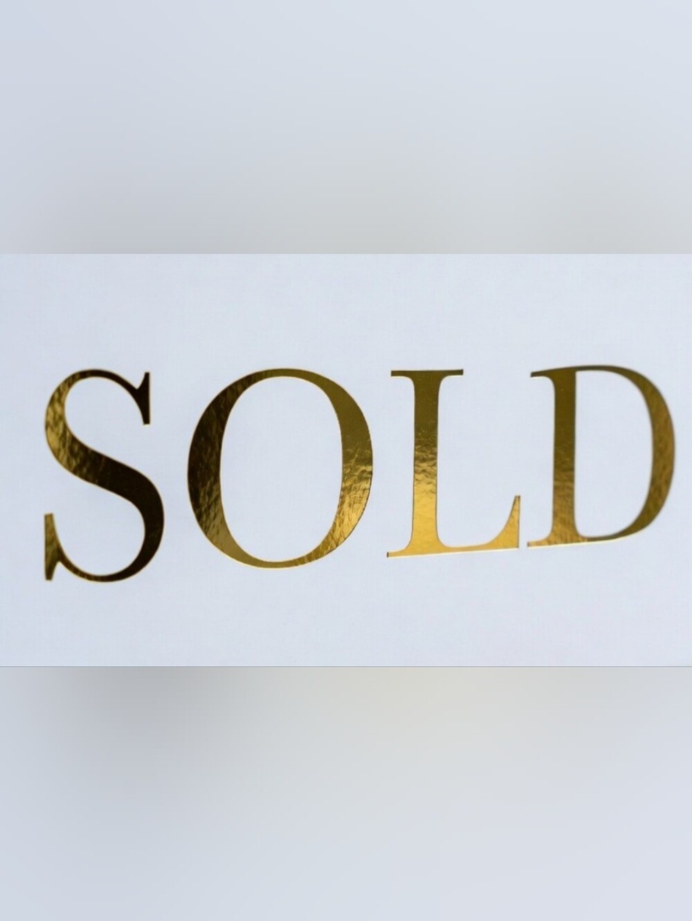 SOLD